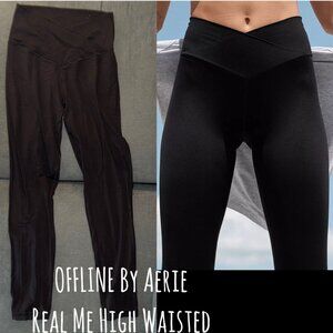 offline by aerie real me high waisted crossover legging